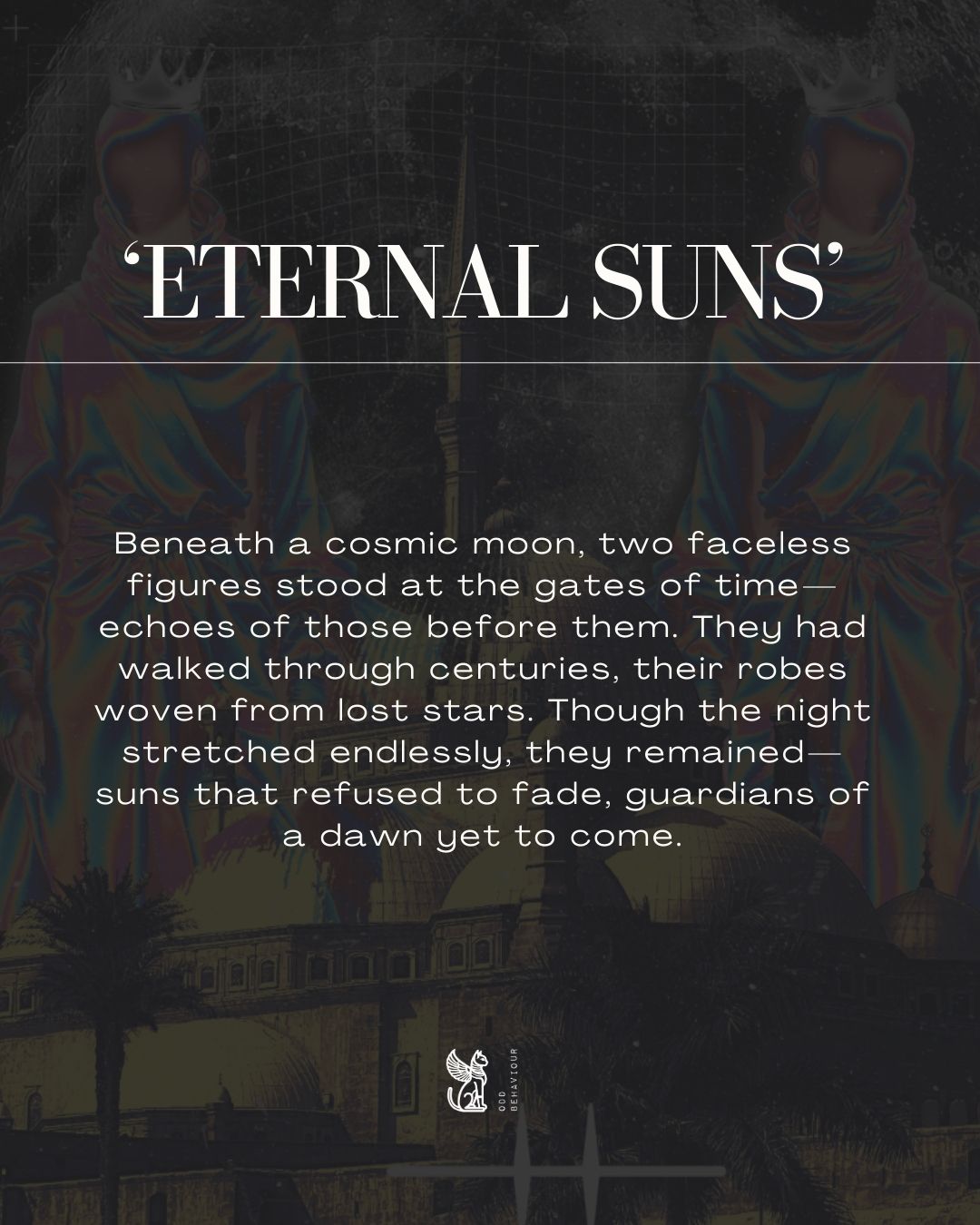 Eternal Suns - Framed Collage Print