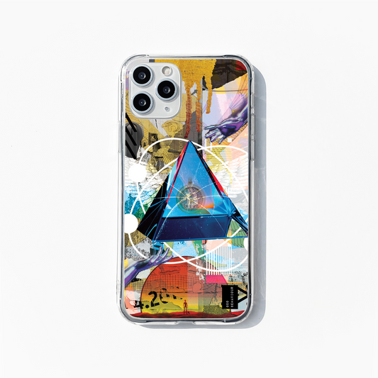 'Broken Pyramid' Phone Case