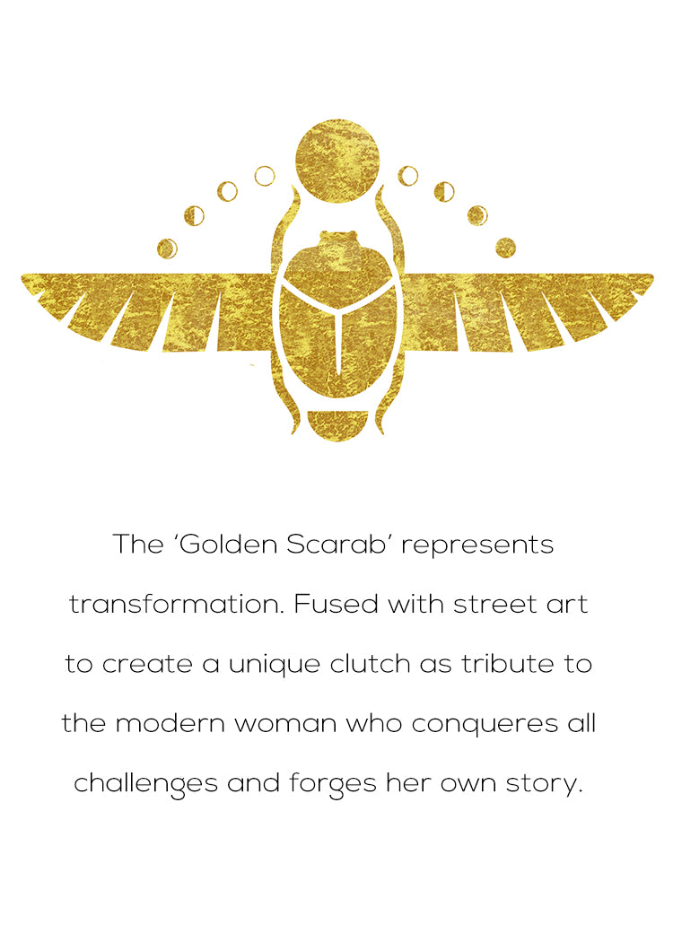 'Golden Scarab' Clutch