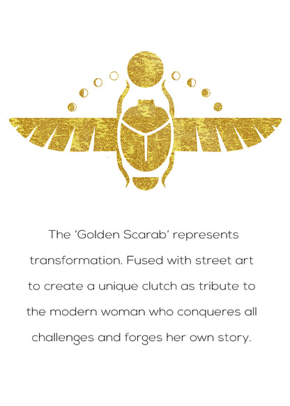 'Golden Scarab' Clutch