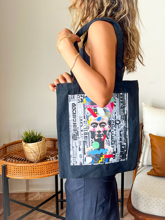 Queen Things | OB Black Tote Bag