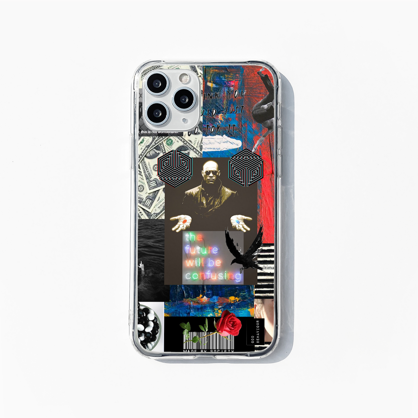 'Red or Blue?' Phone Case