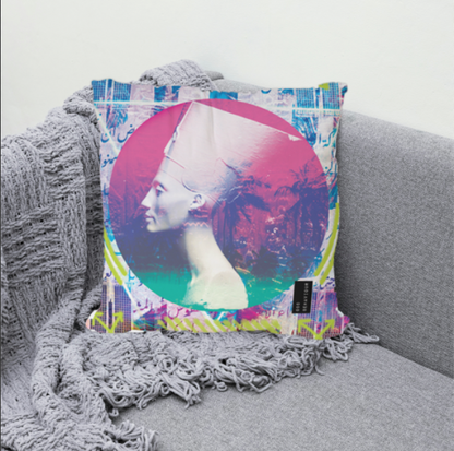 Queens Journal - OB Velvet Cushion