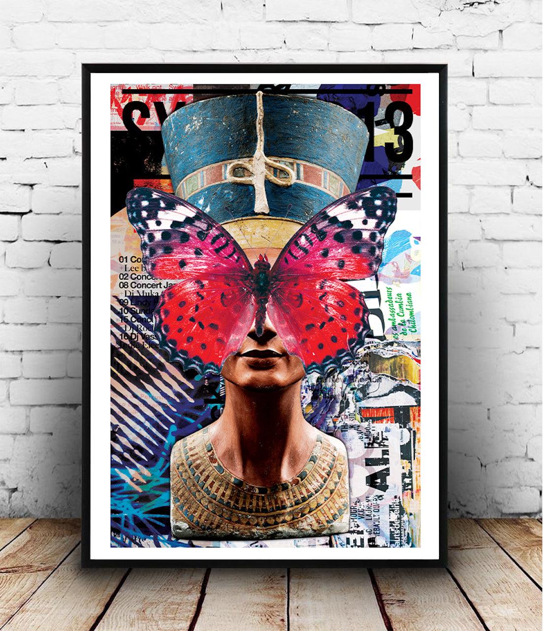 Allure III - Digital Collage Art Print - Odd Behaviour Store