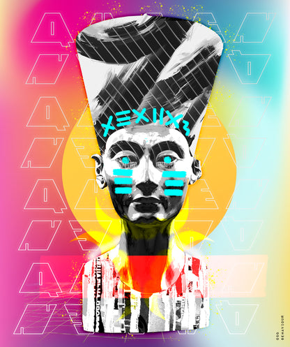 DYN4STY - Digital Collage Art Print - Odd Behaviour Store