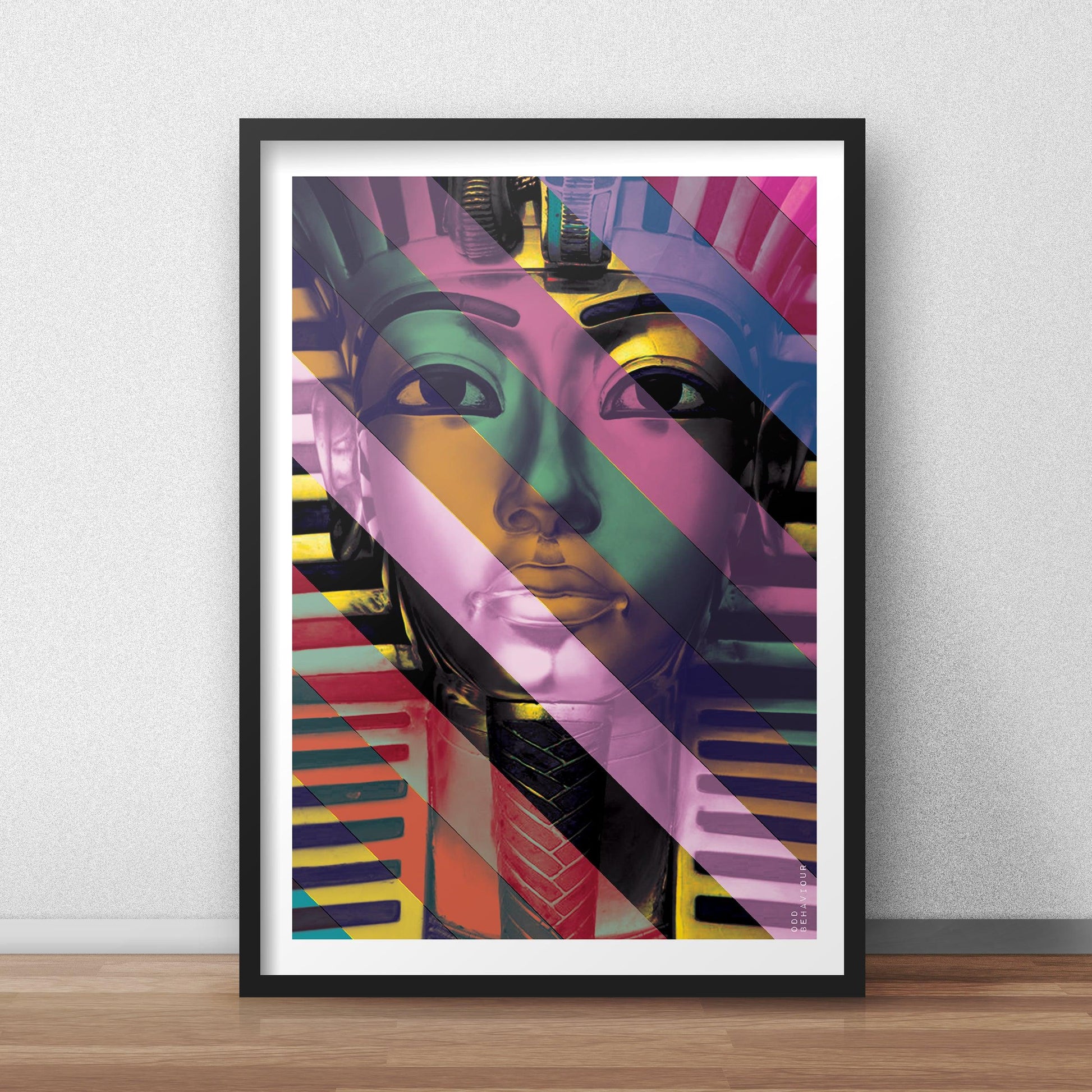 Enigma - Digital Collage Art Print - Odd Behaviour Store